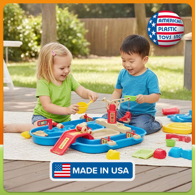 American Plastic Toys APT-16400 Sand and Water Play Set for Ages 1.5 and Up - VMInnovations