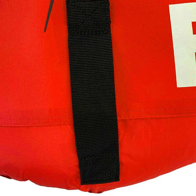 RAVE Sports Ripper 2 Rider Nylon Inflatable Towable Boat Floats, Red (4 Pack) - VMInnovations