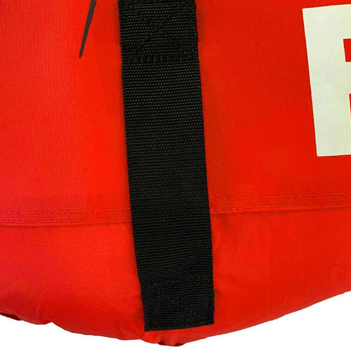 RAVE Sports Ripper 2 Rider Nylon Inflatable Towable Boat Floats, Red (4 Pack) - VMInnovations