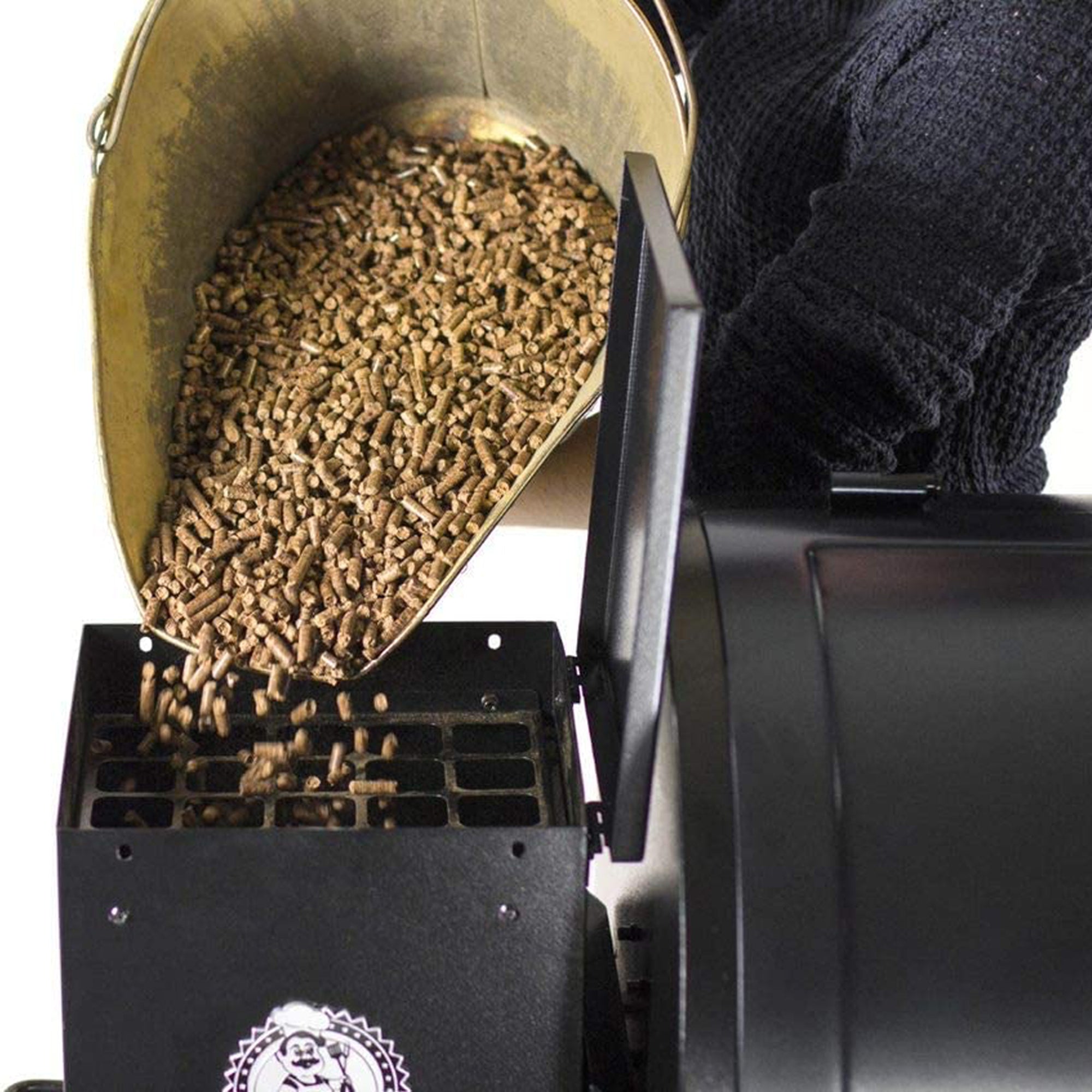 Pit Boss Copperhead 3 Series Wood Pellet Vertical Smoker & 40 Lb Hickory Pellets