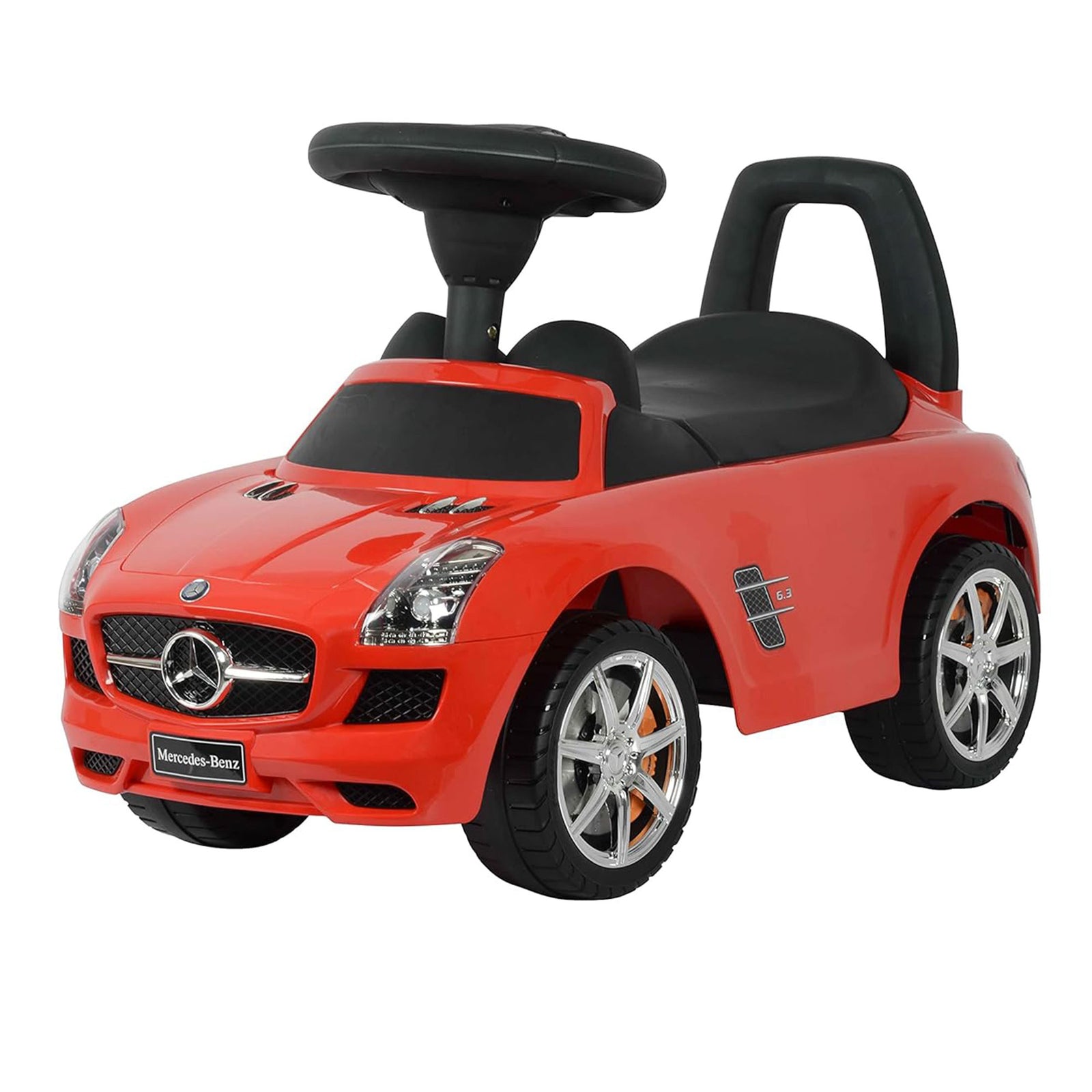 Best Ride On Cars Baby Toddler Ride-On Push Car with Sounds, Red - VMInnovations