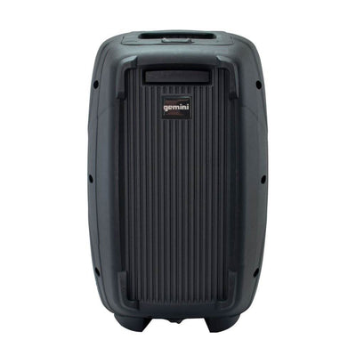 Gemini ES-210MXBLU Portable 10 Inch Passive Powered PA Speaker System w/ Mic