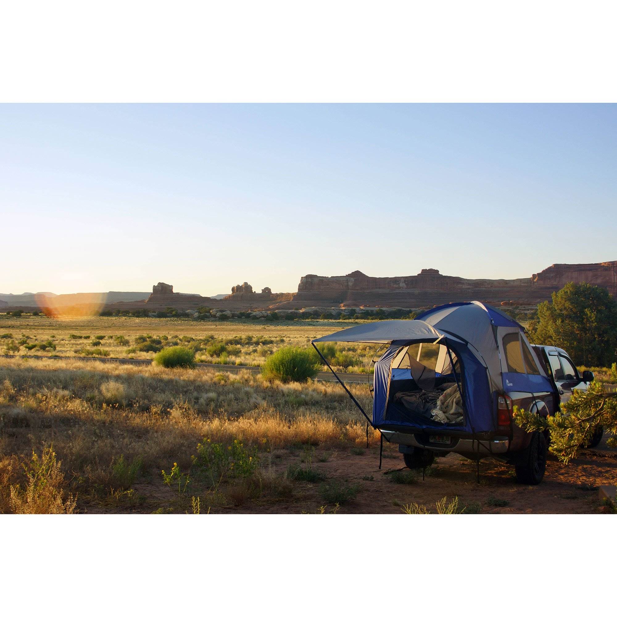 Napier Sportz Truck Bed Tent & GrayAirBedz Air Mattresses w/ Built In Pump