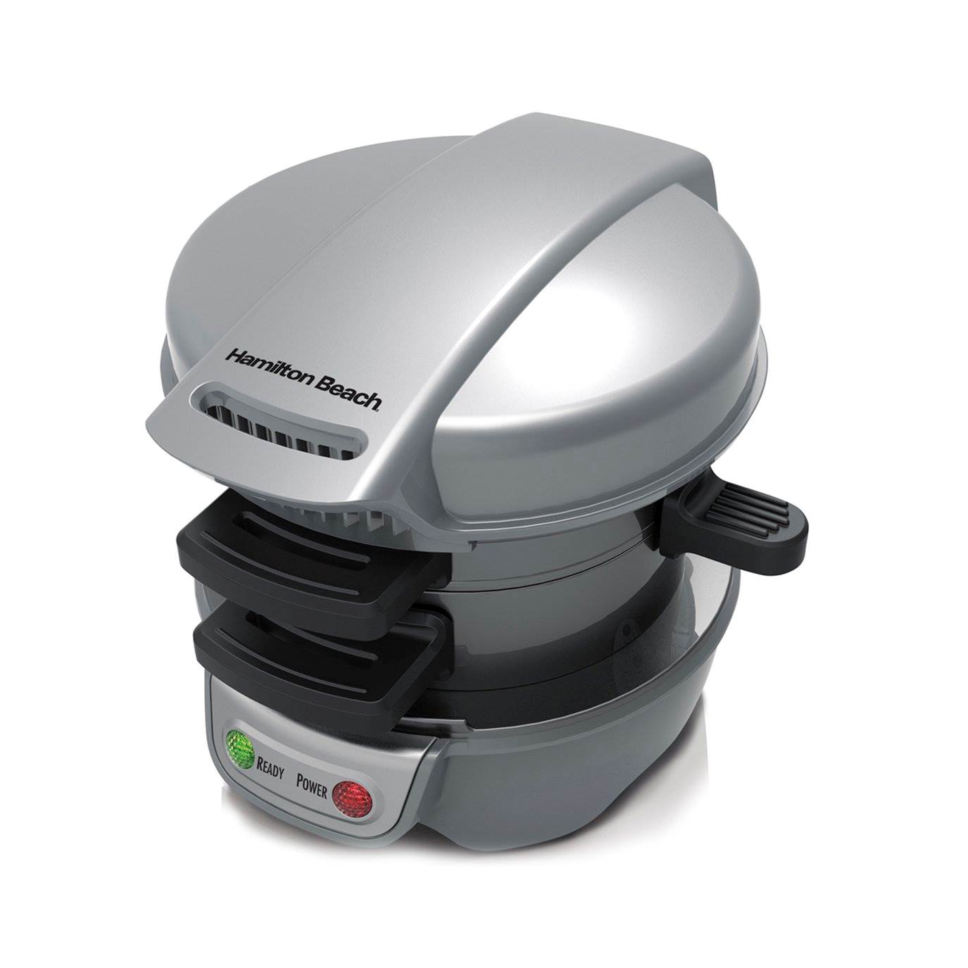 Hamilton Beach 12 Cup Coffee Maker w/ Breakfast Sandwich Maker & Recipe Book