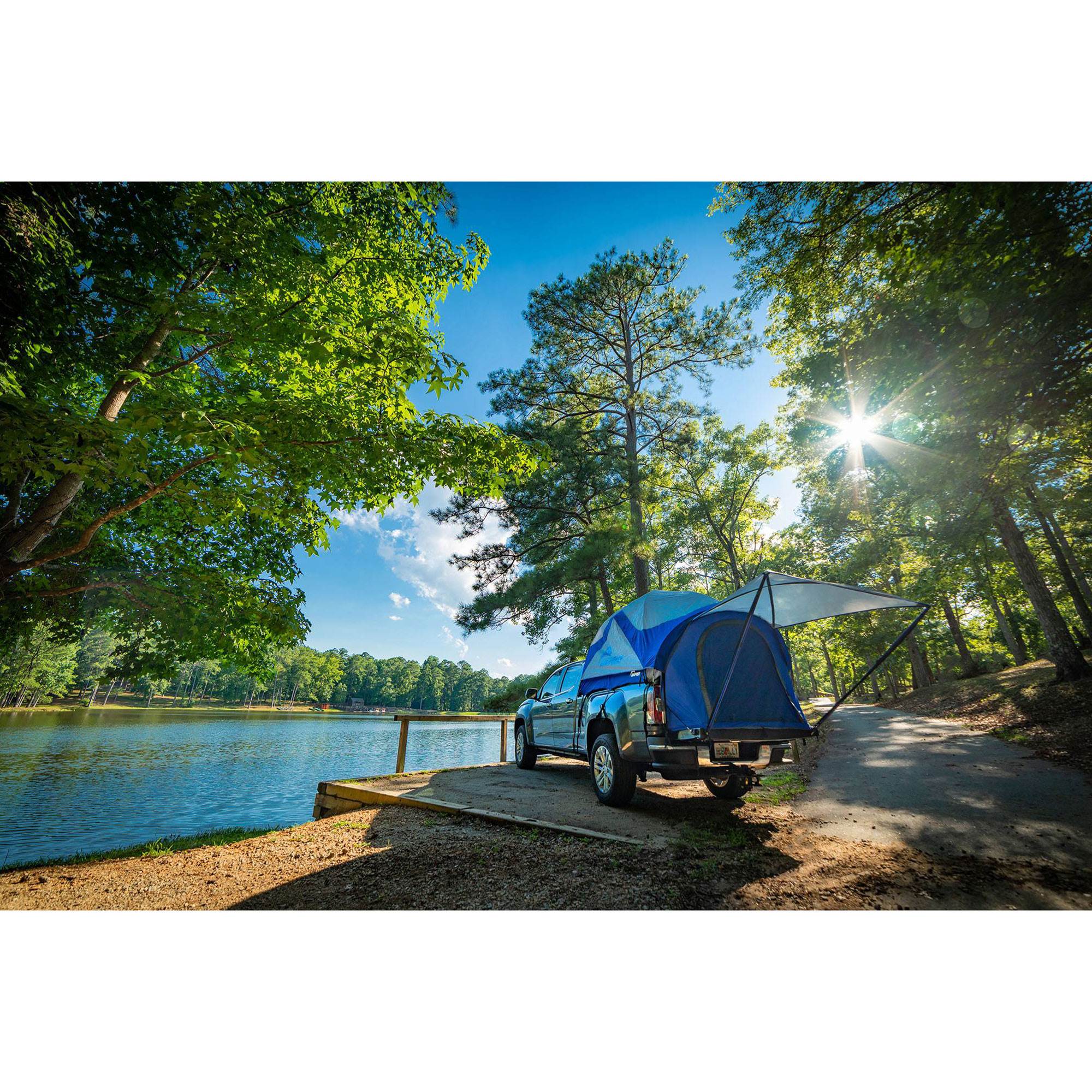 Napier Sportz 57 Series Long Truck Tent, Full & AirBedz Lite Truck Airbed, Short