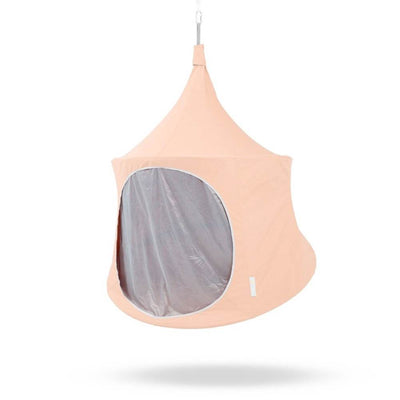 TreePod Cabana 5-Foot Tree Hanging Mesh Daybed, Terracotta w/ Net