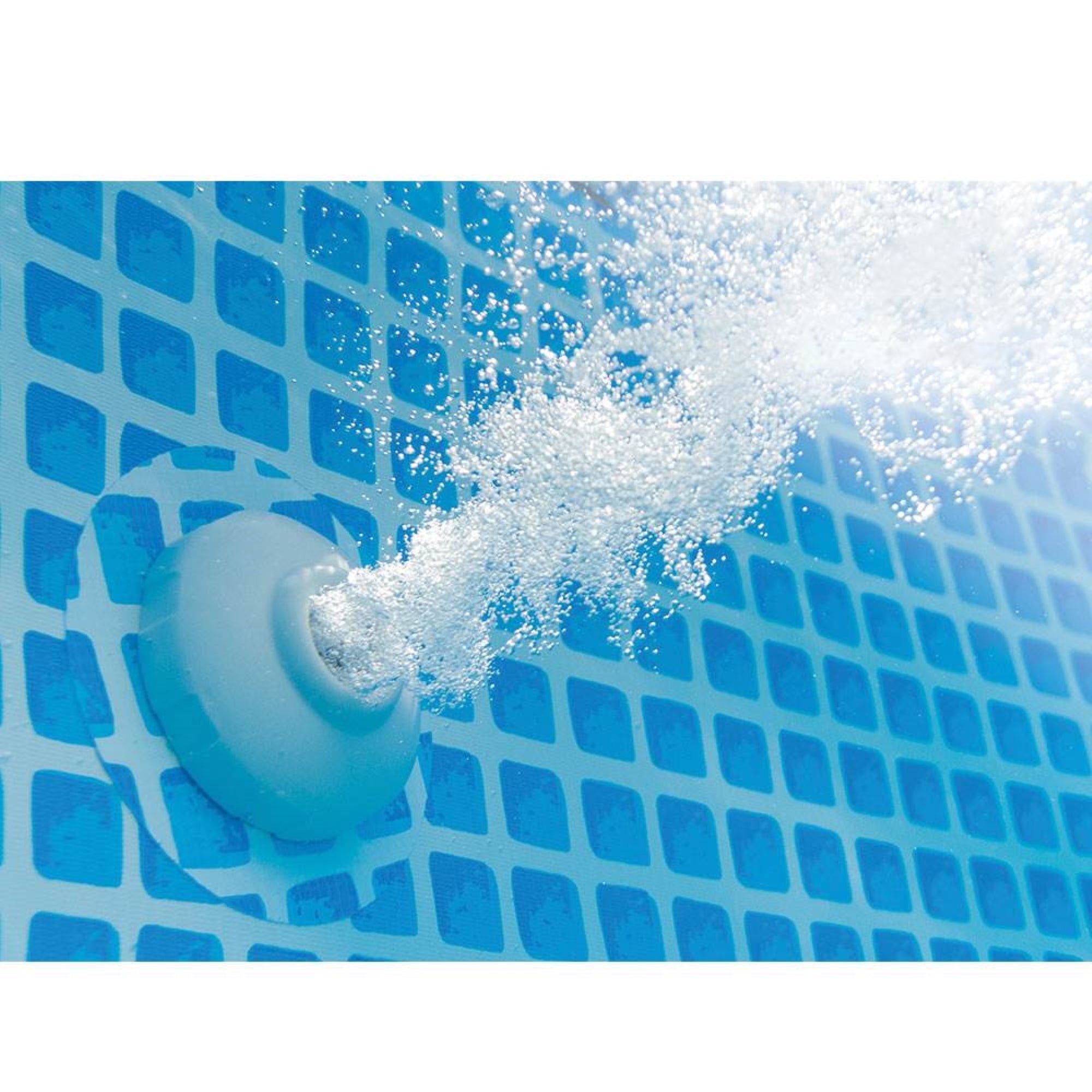 Intex 15 Foot Prism Frame Above Ground Pool w/ Taylor Pool Water Test Kit - VMInnovations