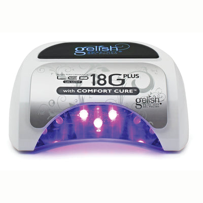 Gelish 18G Plus Comfort Cure LED Cure Light w/Soak Off Gel Nail Polish Basix Kit - VMInnovations