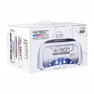 Gelish 18G Plus with Comfort Cure 36 Watt LED Gel Curing Light (Open Box) - VMInnovations