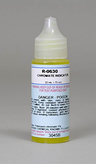 Taylor K-1766 Liquid Pool Spa Sodium Chloride Salt Water Drop Test Kit (5 Pack)