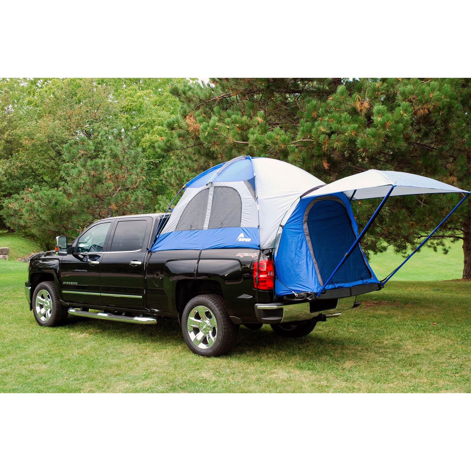 Napier Sportz 57 Series Regular Truck Tent, Full and AirBedz Truck Air Mattress