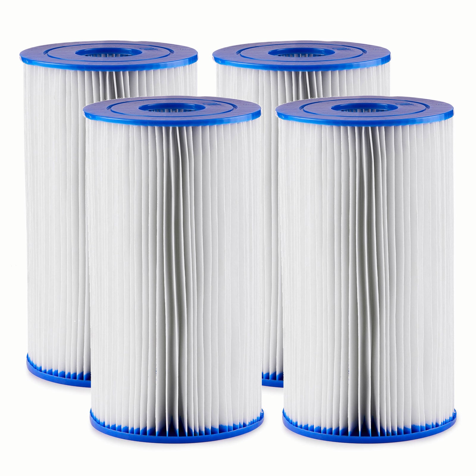Bestway Swimming Pool Filter Replacement Cartridge Type IV or Type B, 4 Pack - VMInnovations