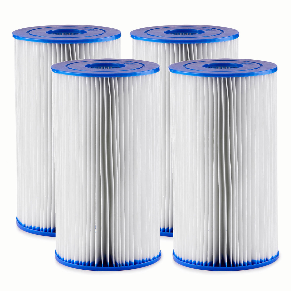 Bestway Swimming Pool Filter Replacement Cartridge Type IV or Type B, 4 Pack