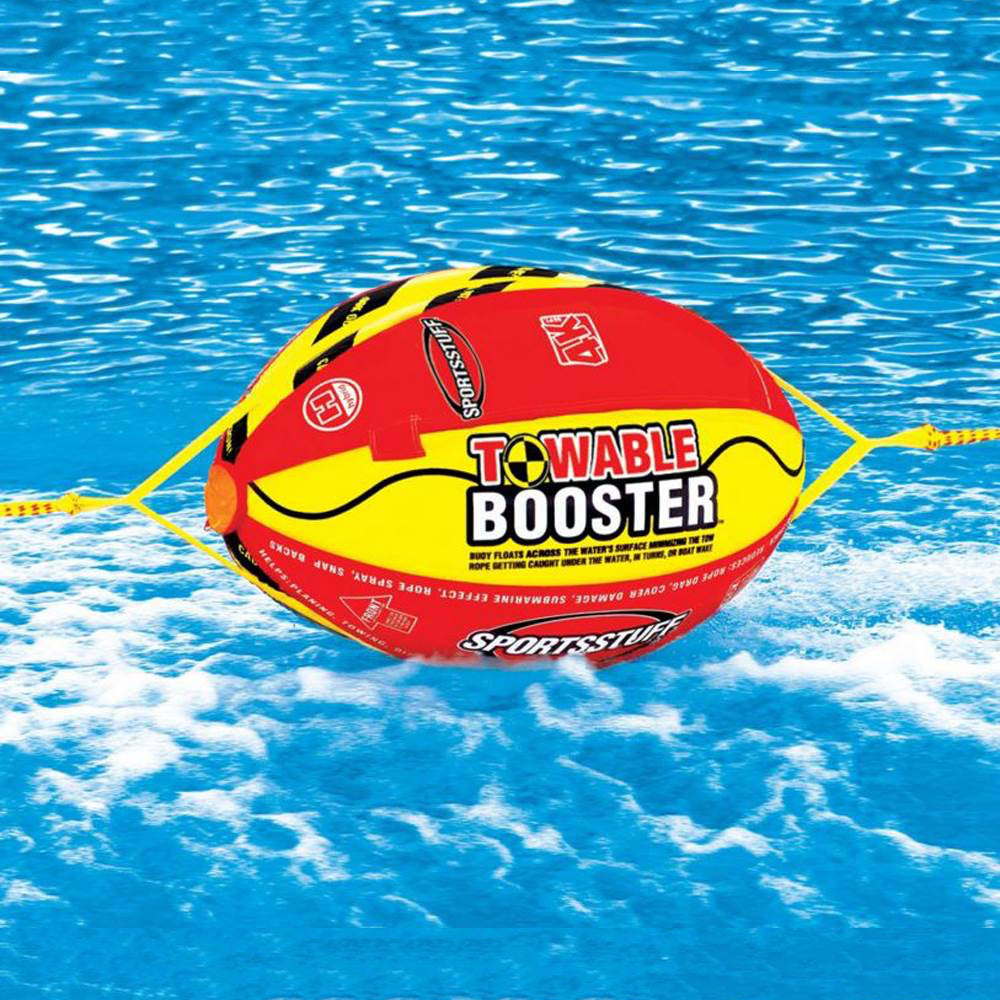 AIRHEAD 3 Triple Rider Lake Tube and Boat Tubing Booster Ball Towing System