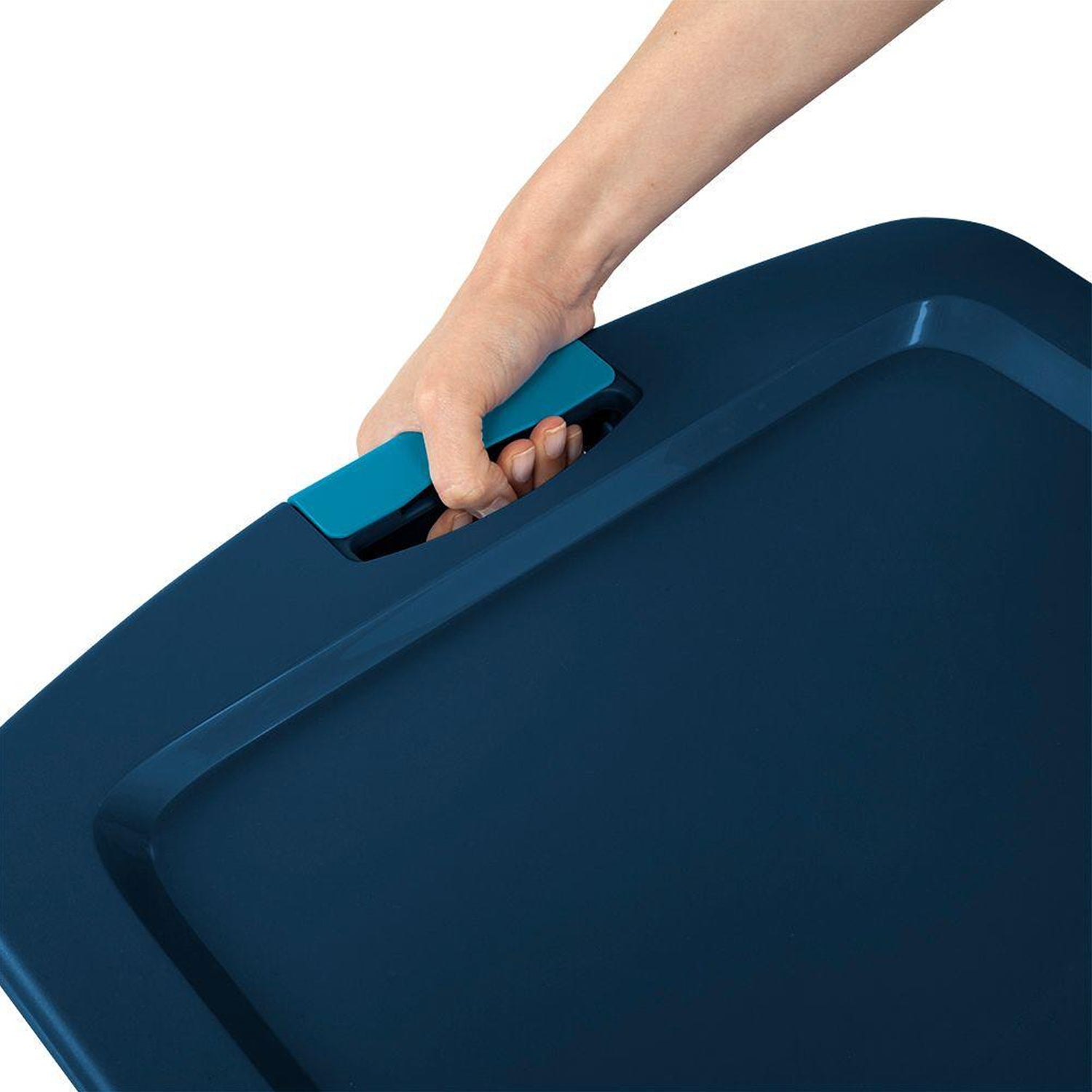 Sterilite 18 Gallon Latch and Carry Storage Tote Box Container (Open Box)