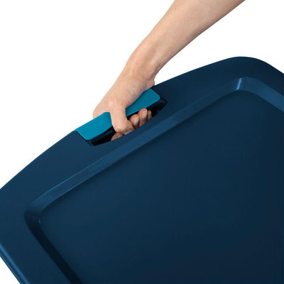 Sterilite 18 Gallon Latch and Carry Storage Tote Box Container (Open Box)