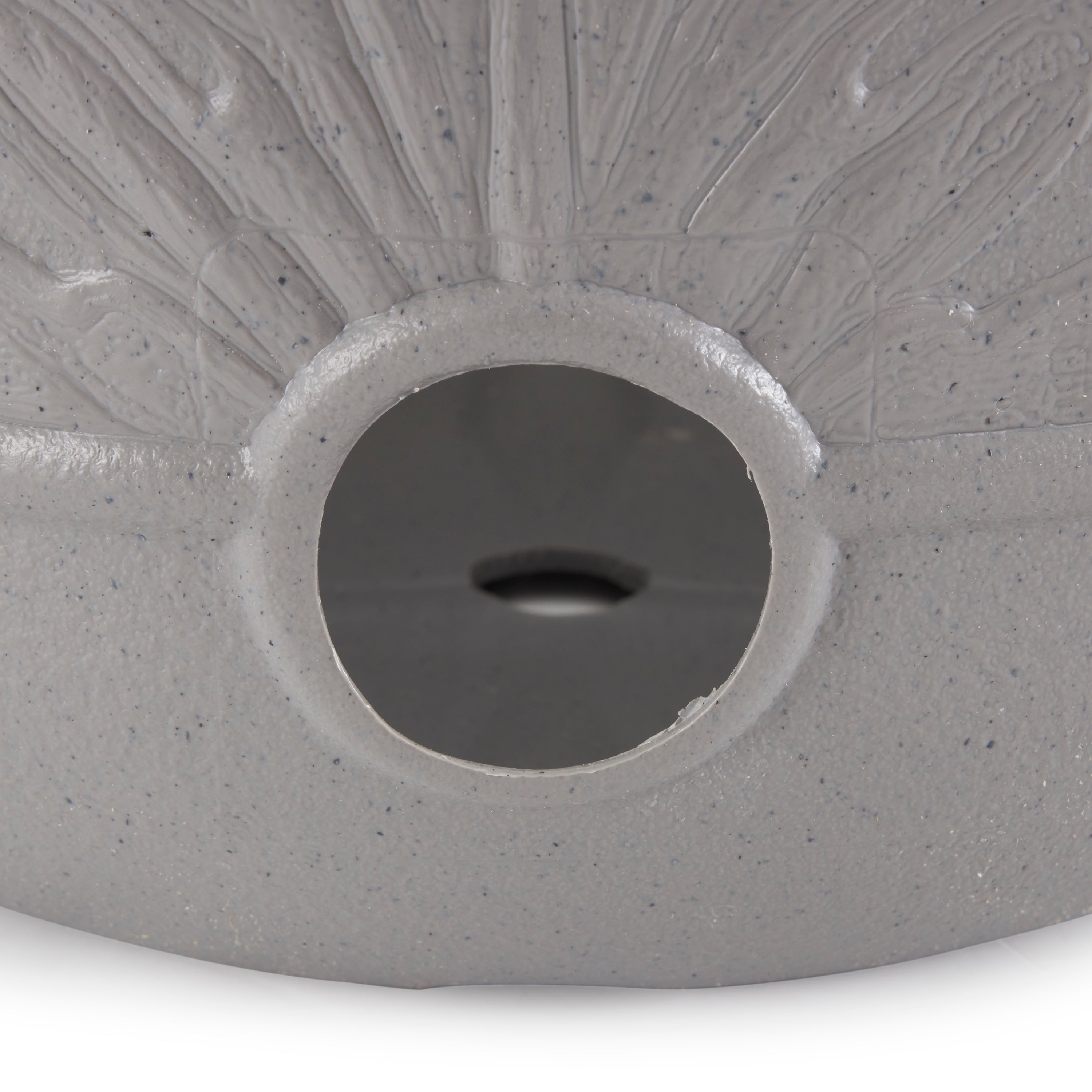 Suncast 300 Foot Heavy Duty 5 Gallon Garden Hose Pot, Gray Speckle (Used)