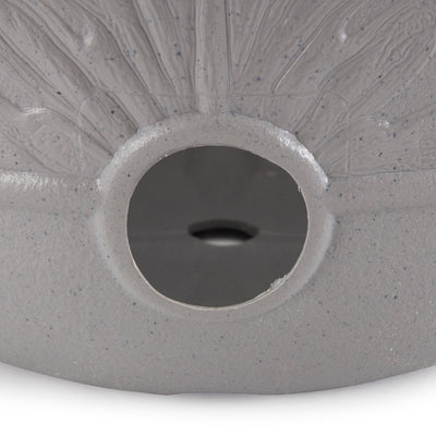 Suncast 5 Gallon Hose Holder Pot for Up to 300' Expandable/50' Vinyl Hose, Gray