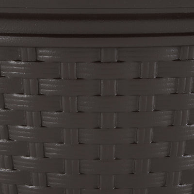 Suncast 100 Foot Resin Wicker Garden Water Hose Storage Holder Pot (6 Pack)