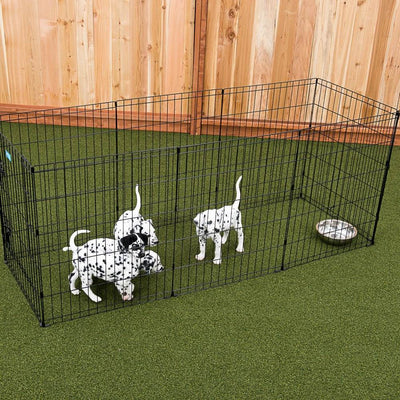 Lucky Dog Modular Pet Portable Exercise Puppy Play Pen, 36 inches (Used)