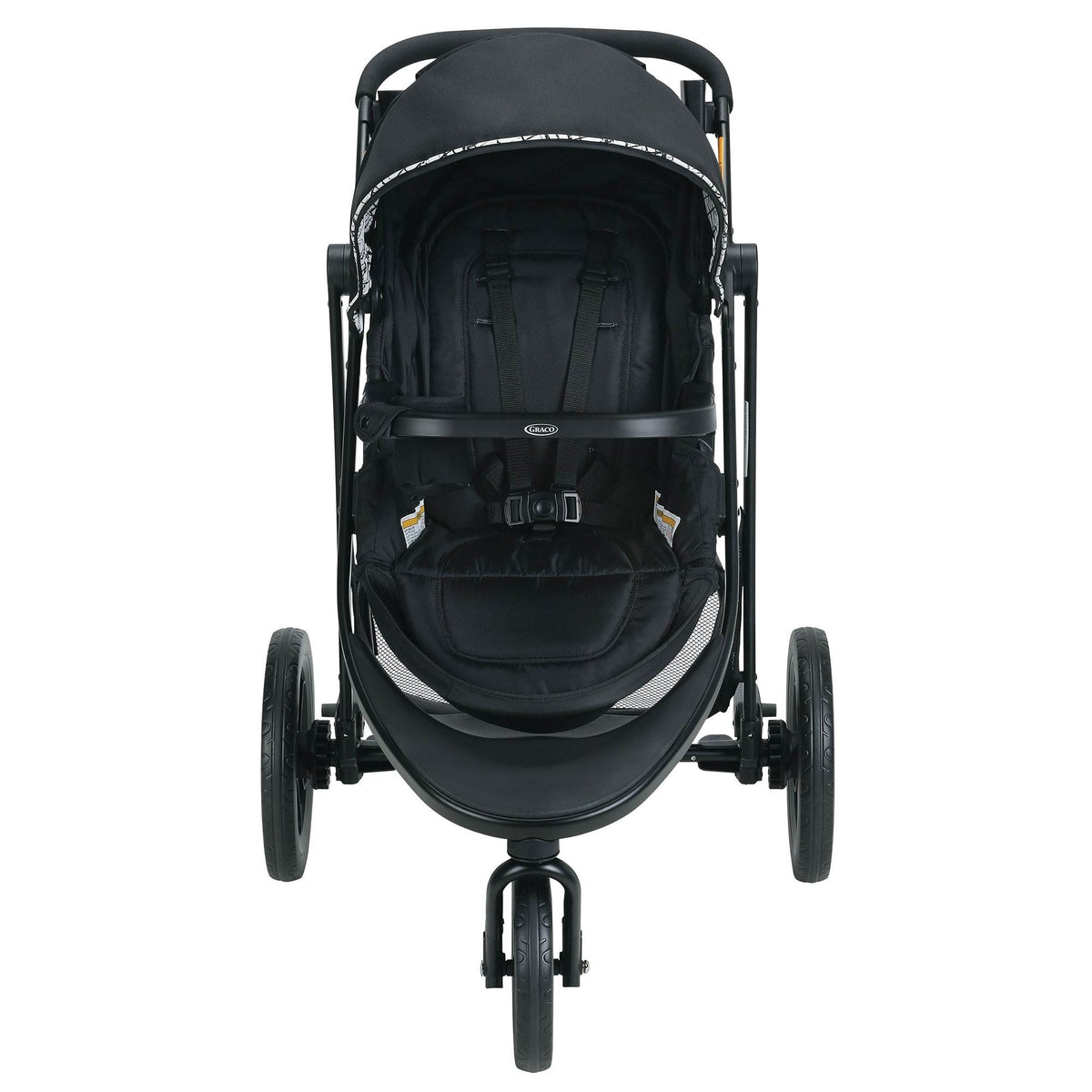 Graco Modes 3 Essentials LX Folding Baby Stroller, Teigen Black (Open Box)