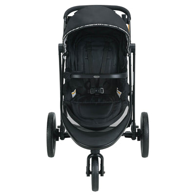 Graco Modes 3 Essentials LX Folding Baby Stroller, Teigen Black (Open Box)