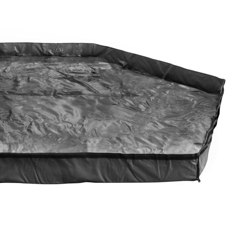 CLAM 150 x 150 Inch Floor Tarp Cover for Quick-Set Pavilion Shelter (Damaged)