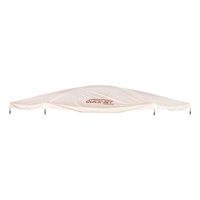 CLAM Quick-Set Pavilion Screened Canopy Rain Fly Tarp, Cover Only, Tan(Open Box) - VMInnovations