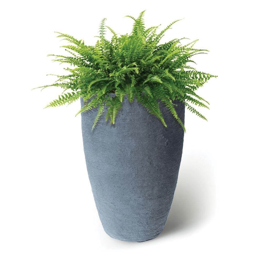 Algreen 87301 Athena 20.5 x 12.6 Self Watering Planter, Charcoalstone (4 Pack) - VMInnovations