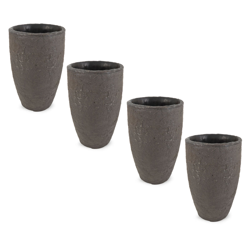 Algreen Products 87311 Athena Self-Watering Planter, Brownstone (4 Pack)