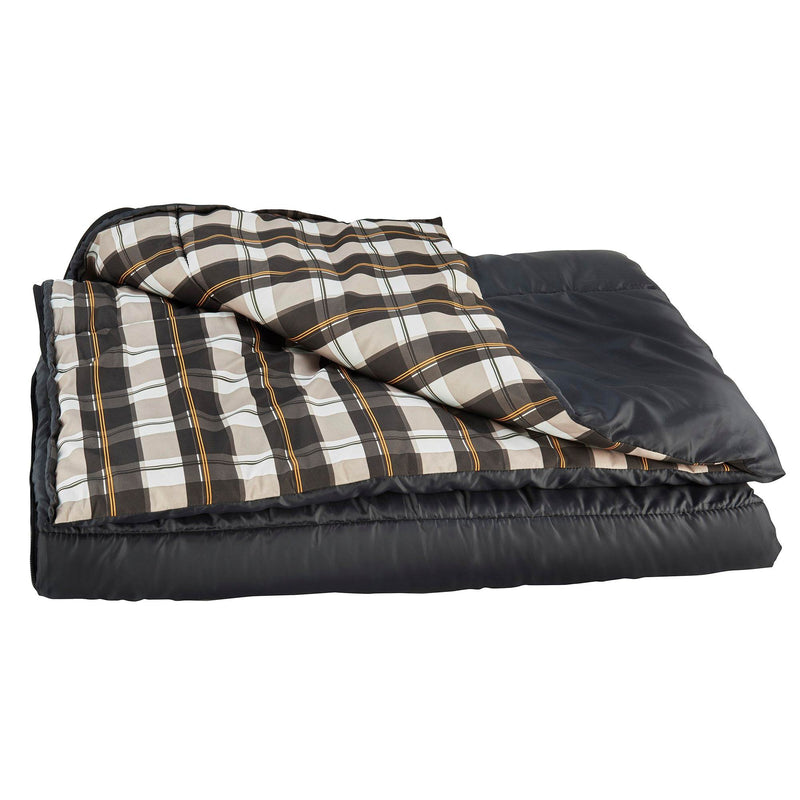 Insta-Bed Raised 19 Inch Queen Air Mattress w/ Built In Pump & Camping Bedding - VMInnovations