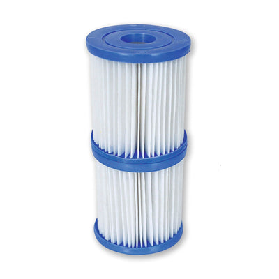 Bestway Pool Vacuum + Replacement Filter (6) + Flowclear Filter Pump