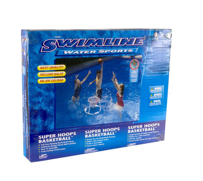 Swimline Swimming Pool Floating Super Hoops Basketball Game (Open Box) (2 Pack)