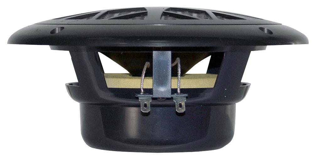 2) NEW PYLE PLMR61B 6.5" 120W Marine/Boat Dual Cone Waterproof Speakers PAIR