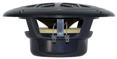 2) NEW PYLE PLMR61B 6.5" 120W Marine/Boat Dual Cone Waterproof Speakers PAIR