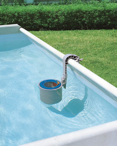 Bestway 31.3ft x 16ft x 52in Pool Set with Vacuum, Maintenance Kit and Skimmer - VMInnovations
