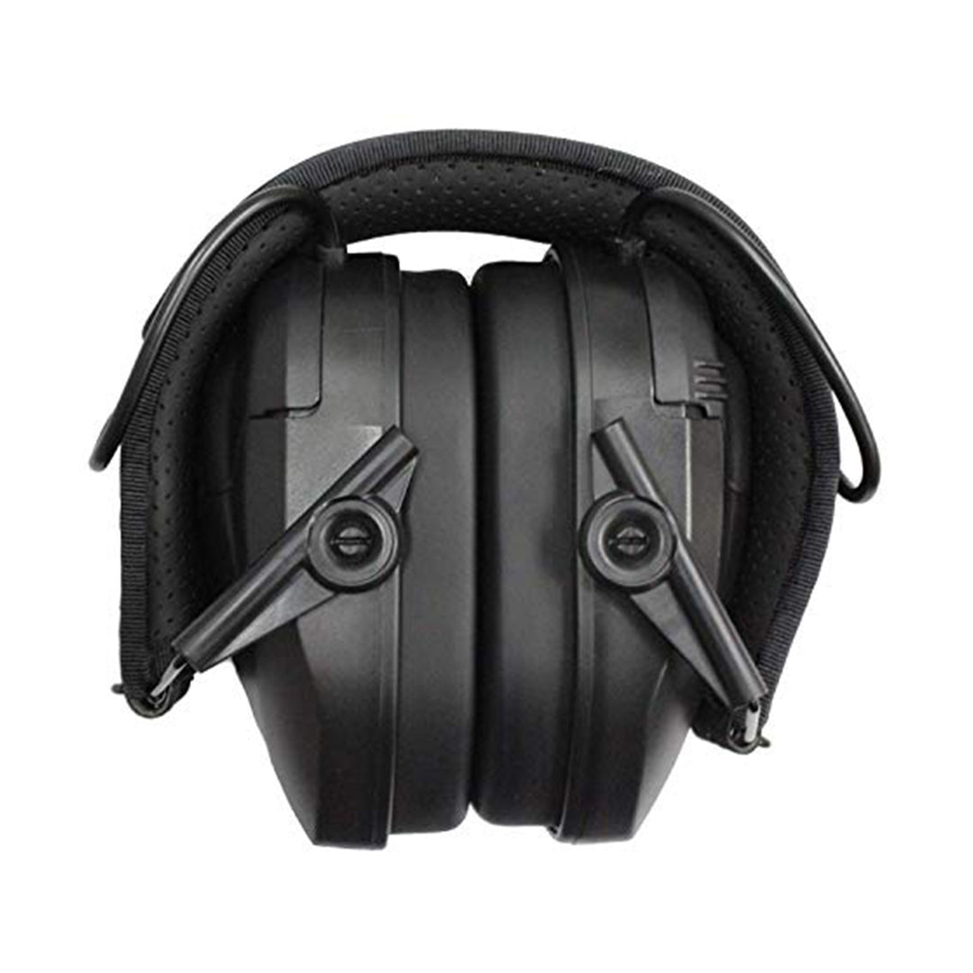 Walker's Razor Shooter Folding Muff Noise Reduction Earmuffs, Black (Open Box)