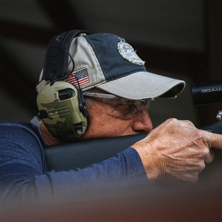 Walker's Patriot Razor Slim Shooting Ear Protection Muffs, NRR 23dB (Open Box) - VMInnovations