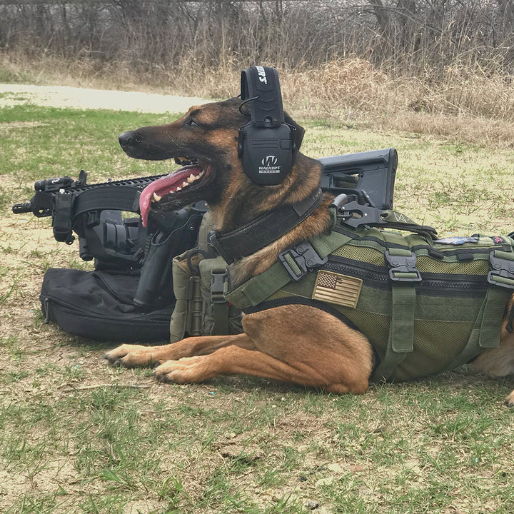 Walkers Razor Shooting Ear Protection Muffs with NRR 23 dB, Black (Open Box)