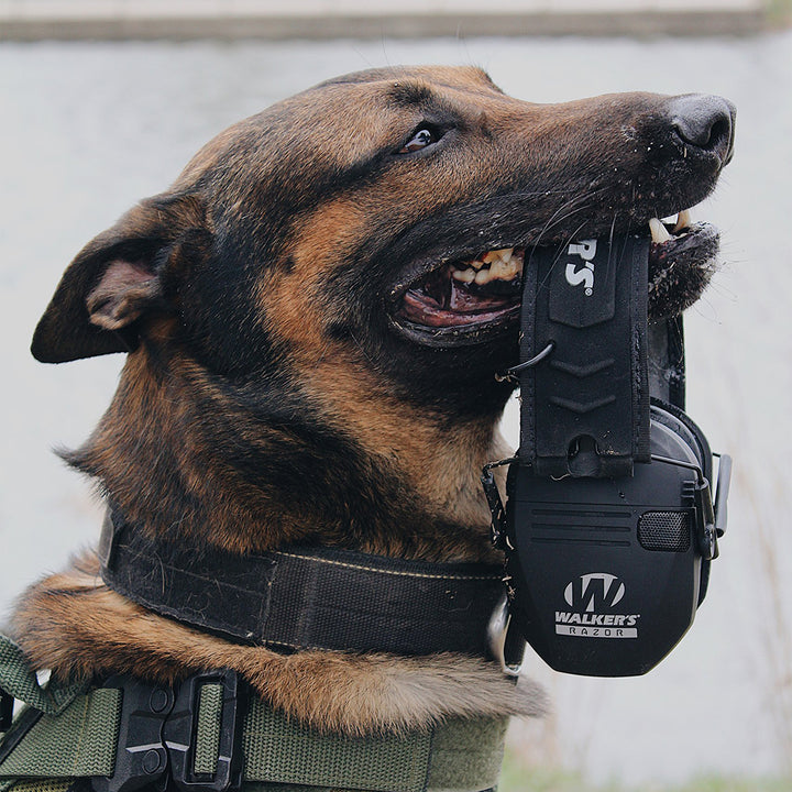 Walkers Razor Shooting Ear Protection Muffs with NRR 23 dB, Black (Open Box)