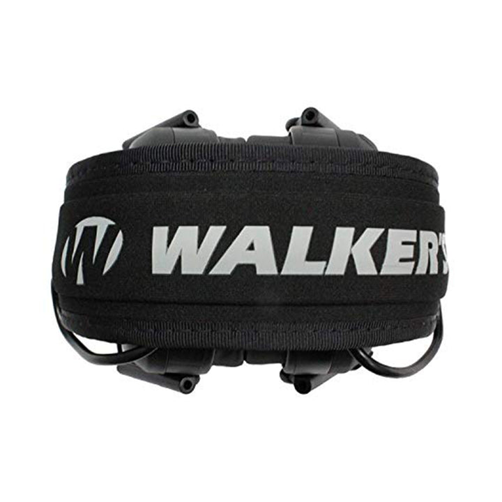 Walker's Razor Slim Shooter Electronic Hearing Protection Earmuff, Black Patriot