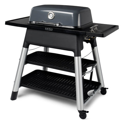 Everdure Force by Heston Blumenthal 2 Burner Freestanding Propane Grill,Graphite
