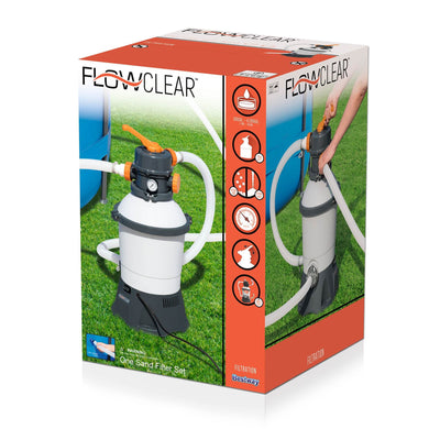 Bestway 16ft x 48in Pool w/ Flowclear Sand Filter Pump & Aqua Powercell Vacuum