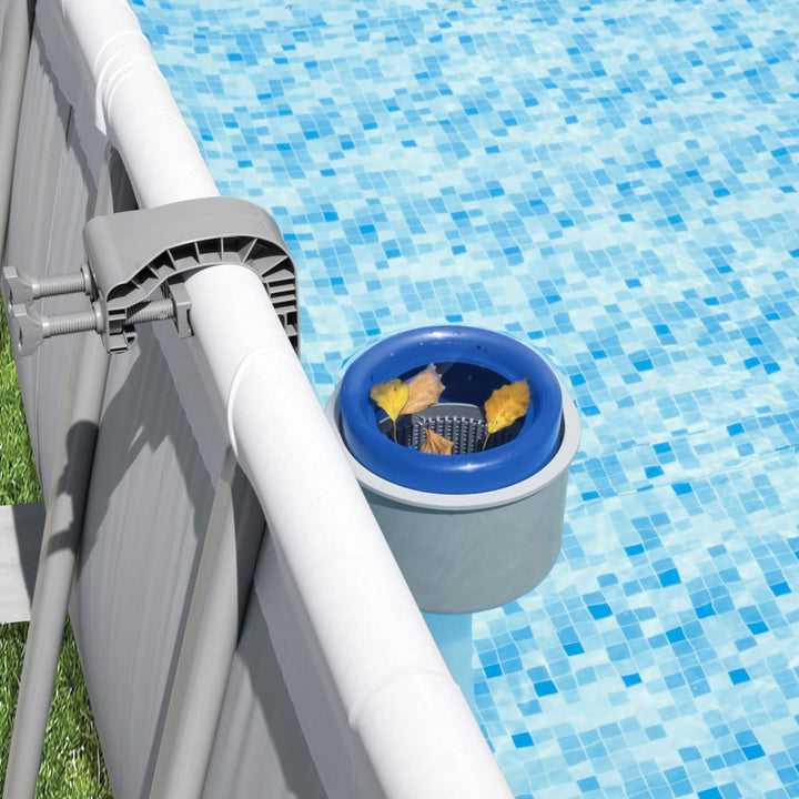 Bestway Steel Pro Max 15ft Frame Above Ground Swimming Pool Set w/ Pump & Filter