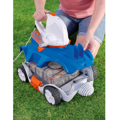 Bestway 16-Foot Frame Pool Set + Aquatronix Autonomous Pool Cleaning Robot