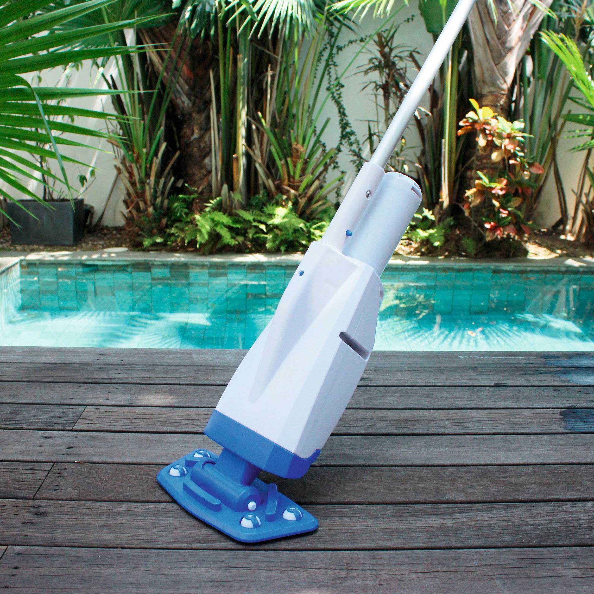 Bestway 20ft x 48in Steel Pro Frame Pool Set, Aqua Powercell Vacuum, & Skimmer - VMInnovations