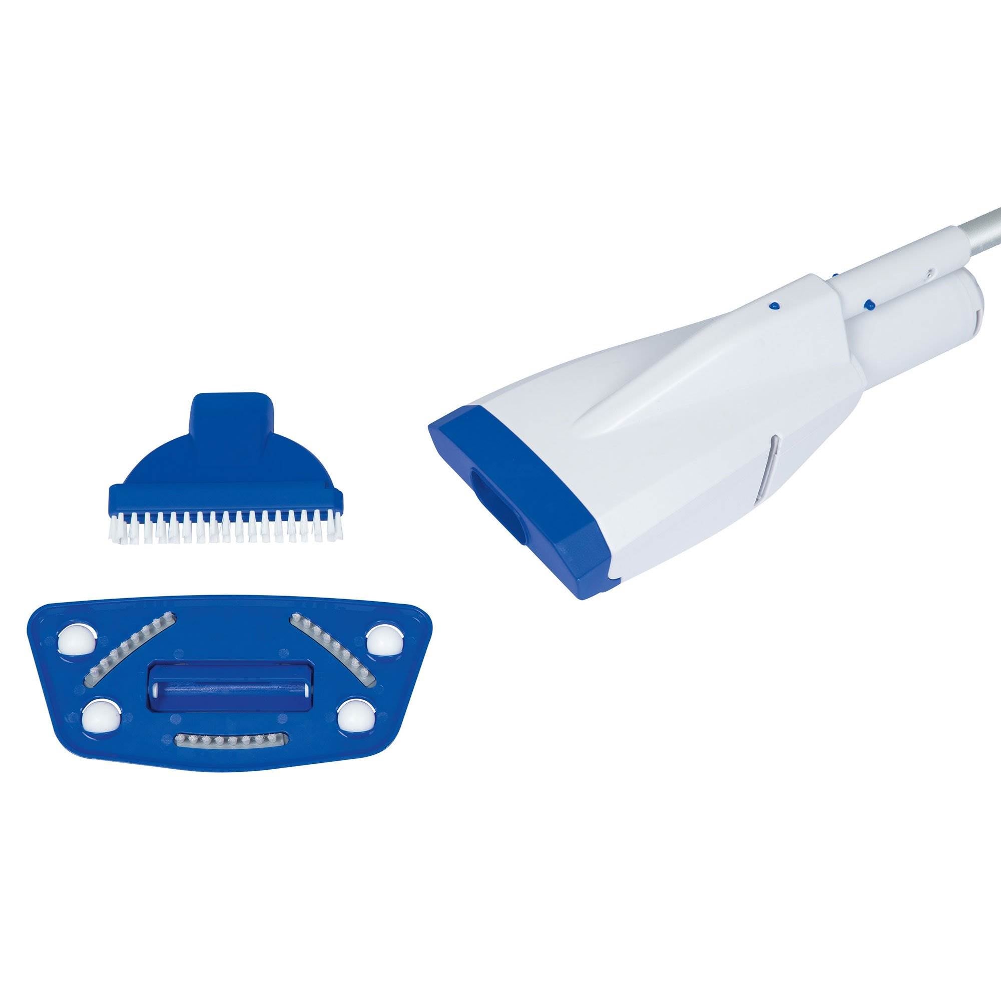 Bestway 20ft x 48in Steel Pro Frame Pool Set, Aqua Powercell Vacuum, & Skimmer - VMInnovations