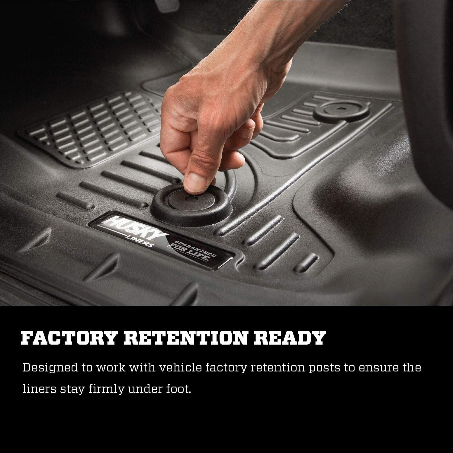 Husky Liners Second Seat Row Rubber Floor Mats for Ford Explorer (Open Box)