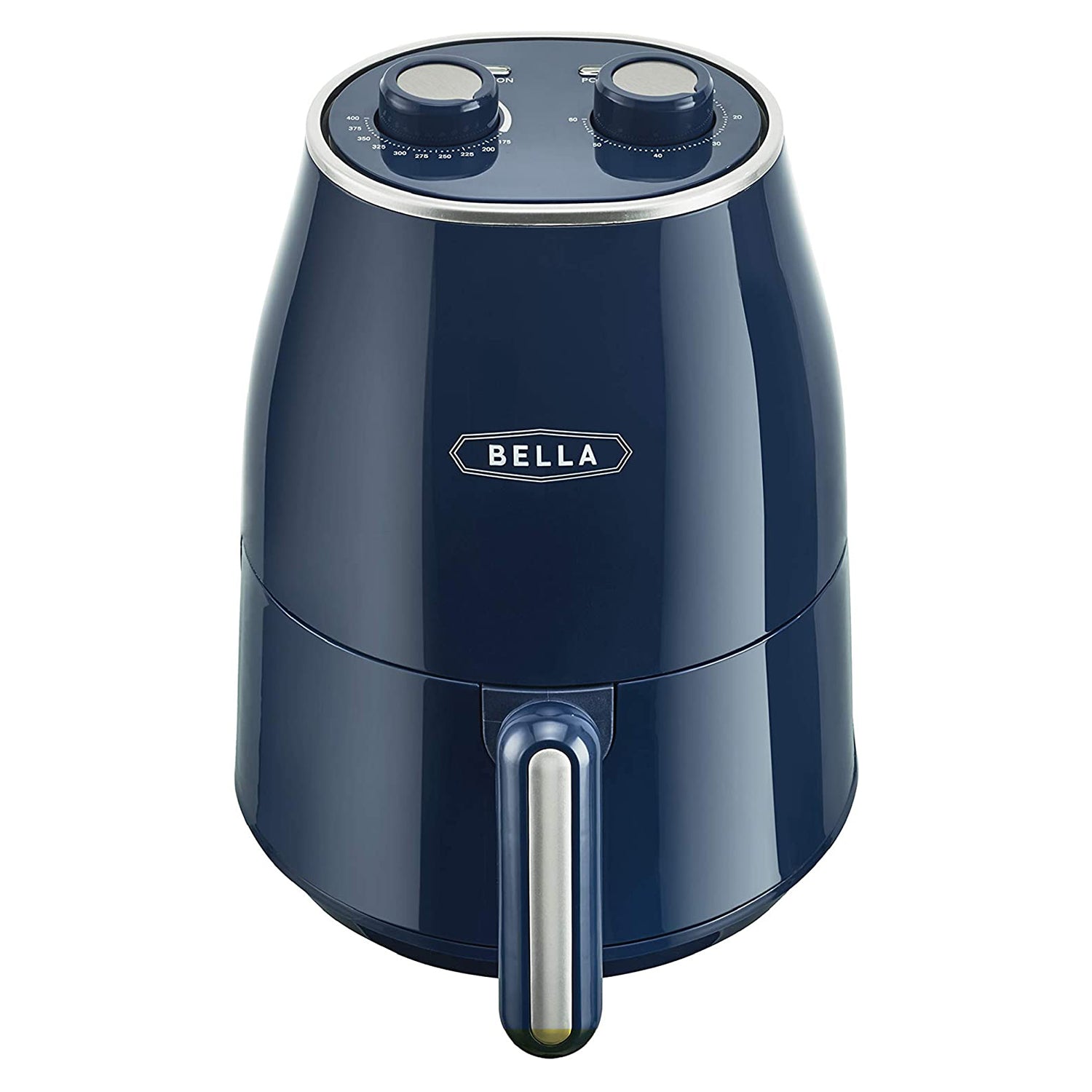 Bella Small Air-Fryer No Oil Deep Cooker Convection Machine, Navy Blue(Open Box)