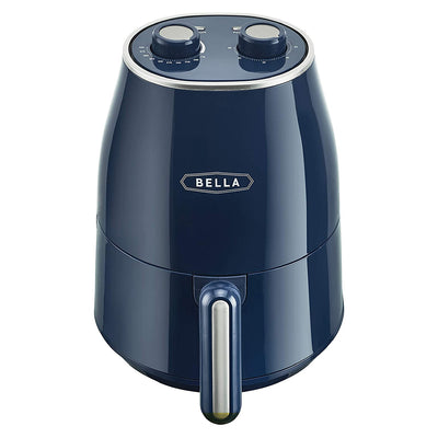 Bella Small Air-Fryer No Oil Deep Cooker Convection Machine, Navy Blue(Open Box)